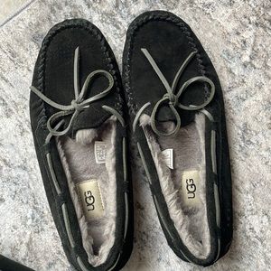 Mens UGG Olsen Slipper - Black size 7